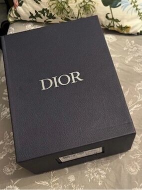Dior Navy Box with tissue paper